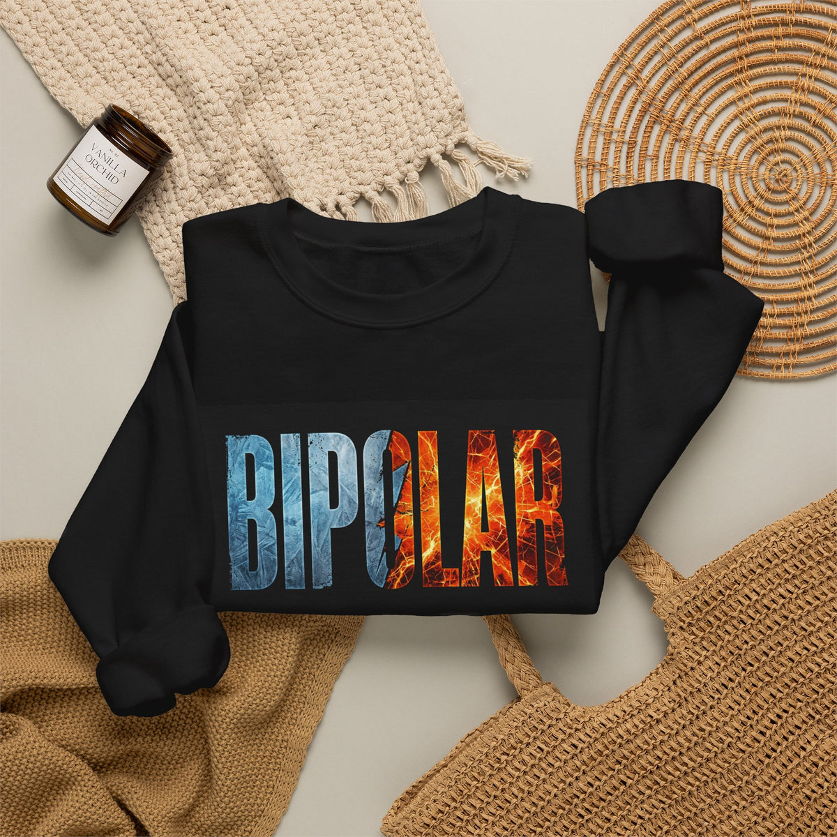 Bipolar Awareness Crewneck Sweatshirt