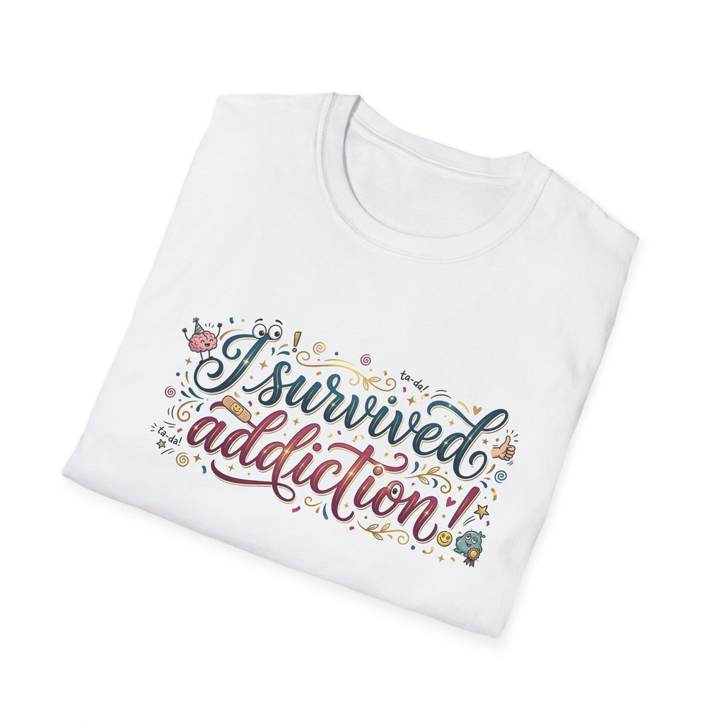 I Survived Addiction Recovery T-Shirt