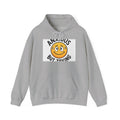 Anxious But Trying Smiley Face Hoodie