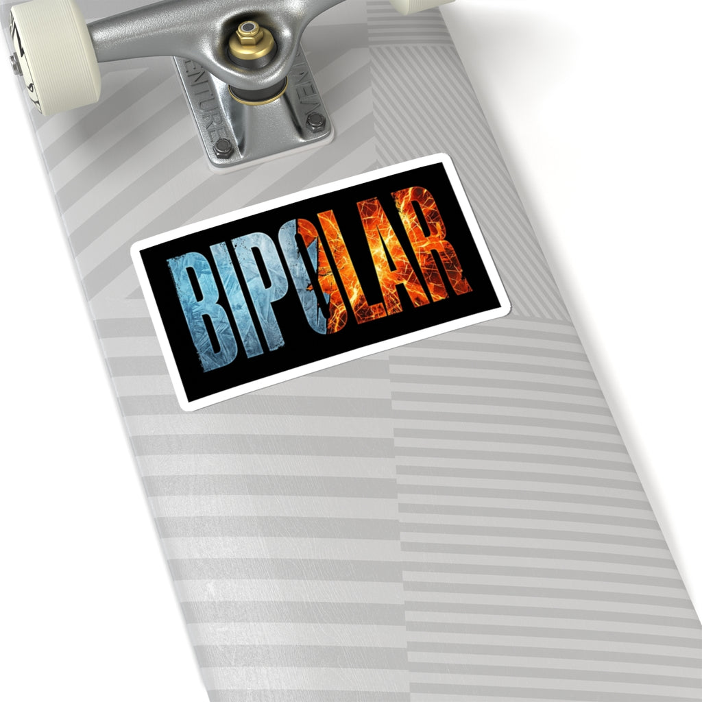 Bipolar Awareness Kiss-Cut Sticker