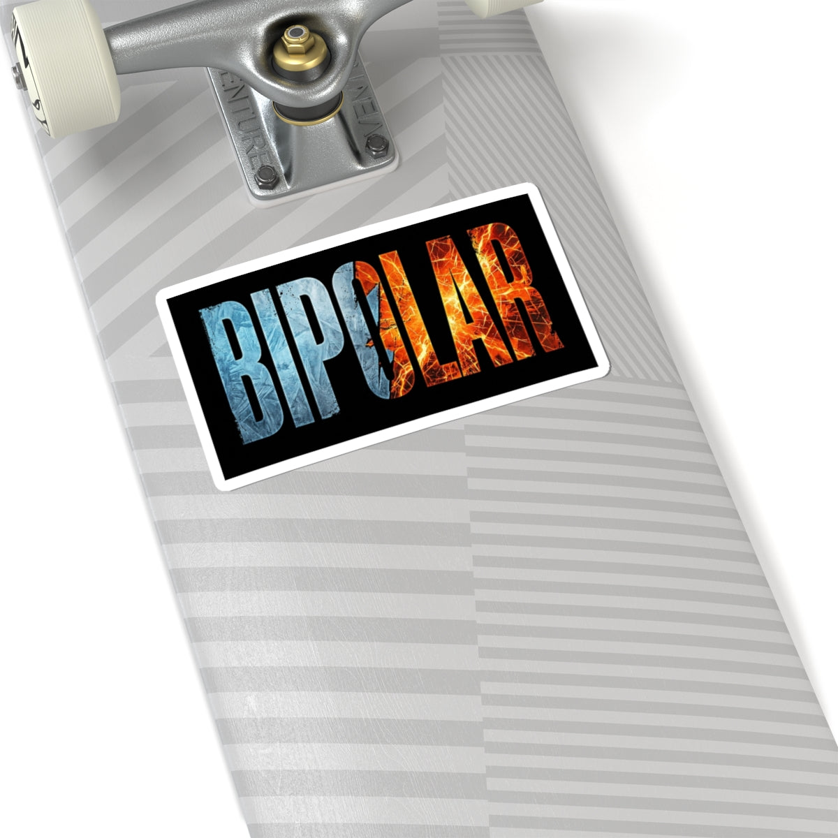 Bipolar Awareness Kiss-Cut Sticker