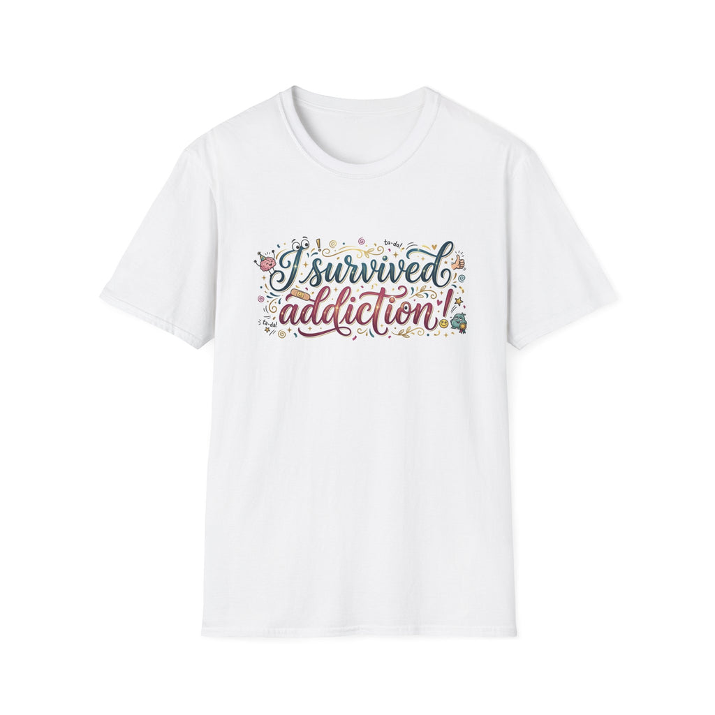I Survived Addiction Recovery T-Shirt