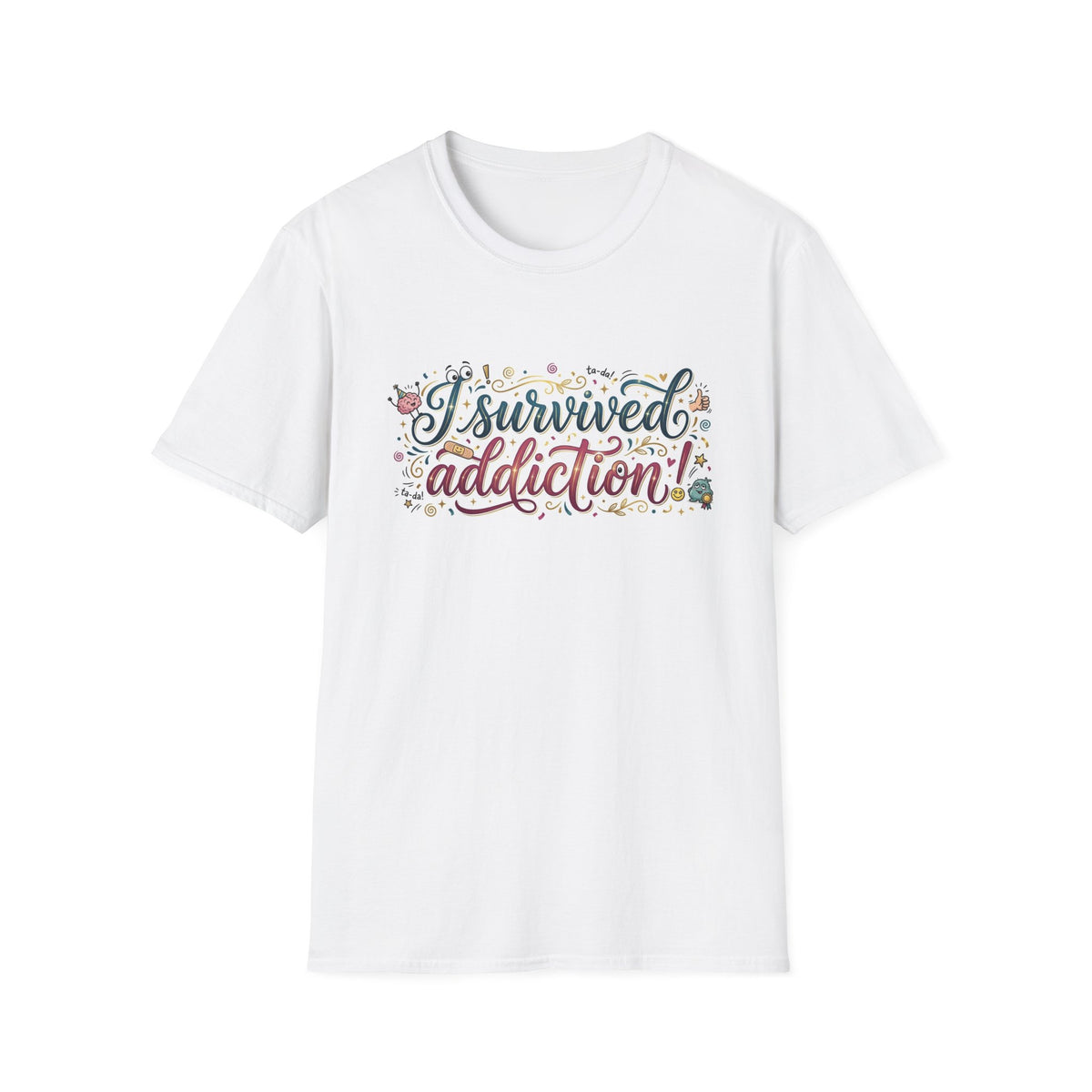 I Survived Addiction Recovery T-Shirt
